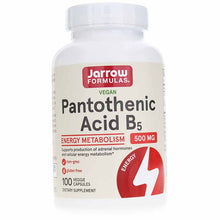 Pantothenic Acid B5, by Jarrow Formulas