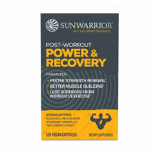 Post-Workout Power & Recovery, 120 Vegan Capsules, by Sunwarrior