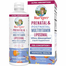 Prenatal & Postnatal Multivitamin Liposomal, 15.2 Oz, by MaryRuth's Organics
