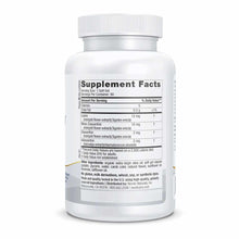 White supplement bottle with white cap and label showing Supplement Facts for ProMacular Defense by Nordic Naturals.