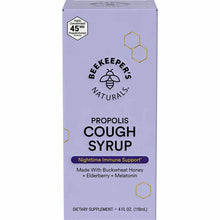 Propolis Cough Syrup Nighttime, by Beekeeper's Naturals, image #3
