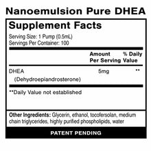 Pure DHEA Nanoemulsion, 1.7 Oz, by Quicksilver Scientific