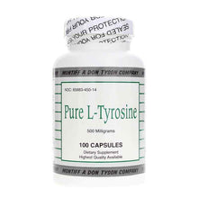 Pure L-Tyrosine 500 Mg, 100 Capsules, by Montiff