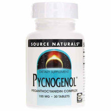 Pycnogenol 100 Mg, 30 Tablets, by Source Naturals