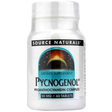 Pycnogenol 50 Mg, 60 Tablets, by Source Naturals