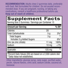 Quercetin Gummies with Zinc, by Natures Way, image #2