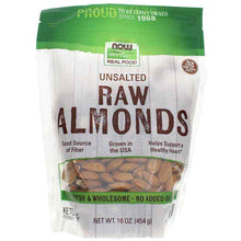 Raw Almonds Unsalted, by NOW Foods