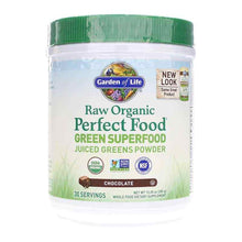 Raw Organic Perfect Food Green Powder, Chocolate, 10.05 Oz, by Garden of Life