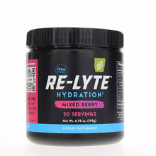 Re-Lyte Hydration Drink Mix, Mixed Berry, 30 Servings, by Redmond Life