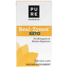 Real-Zymes Keto, 30 Veg Capsules, by Pure Essence Labs