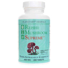 Reishi Mushroom Supreme, by Planetary Herbals