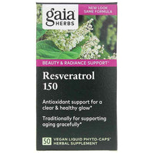 Resveratrol 150, by Gaia Herbs