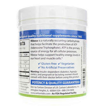 Ribose Powder, 17.6 Oz, by Carlson Labs, image #3