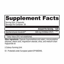 Saccharomycin DF, 60 Veg Capsules, by Xymogen, image #2