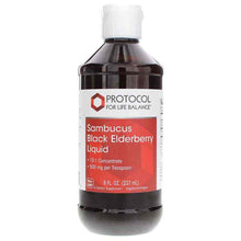 Sambucus Black Elderberry Liquid, by Protocol For Life Balance