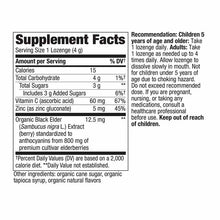 Sambucus Elderberry Zinc Lozenges Organic, Original, by Natures Way, image #2