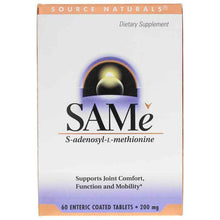 SAMe 200 Mg, 60 Enteric Coated Tablets, by Source Naturals