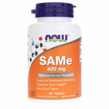SAMe 400 Mg, 60 Tablets, by NOW Foods
