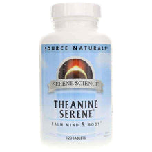 Serene Science Theanine Serene, 120 Tablets, by Source Naturals