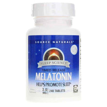 Sleep Science Melatonin 3 Mg Tablets, 240 Tablets, by Source Naturals