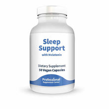 Sleep Support with Melatonin, 50 Capsules, by Professional Supplement Center