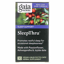 Sleep Thru, 30 Liquid Phyto Caps, by Gaia Herbs