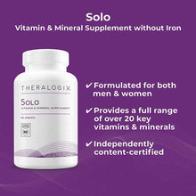 Solo Multivitamin & Mineral, by Theralogix, image #5