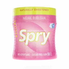 Spry Xylitol Gum, Bubblegum, 55 Piece Jar, by Xlear