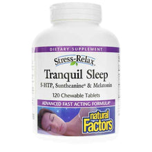 Stress-Relax Tranquil Sleep Chewable, 120 Chewable Tablets, by Natural Factors
