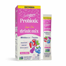 Subculture Probiotic Drink Mix, by Enzymedica