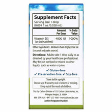 Super Daily D3 4000 IU Vitamin D Liquid, by Carlson Labs, image #3