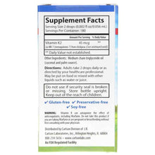 Super Daily K2 45 Mcg, by Carlson Labs, image #3