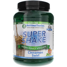 Super Shake Vegan, Cinnamon Swirl, by Nutritional Frontiers