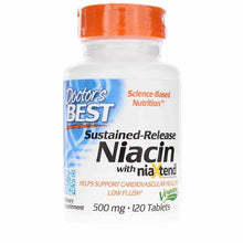 Sustained-Release Niacin 500 Mg, by Doctors Best