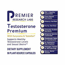Testosterone Premium, by Premier Research Labs, image #2