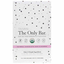 The Only Bar, Oatmeal Chocolate Chip, 12 Bars, by Truvani