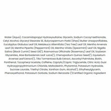 Jason Thickening Biotin + Hyaluronic Acid Shampoo bottle with printed ingredient list on label.