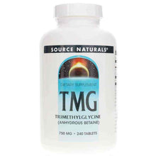 TMG Trimethylglycine 750 Mg, 240 Tablets, by Source Naturals