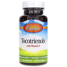 Tocotrienols with Vitamin E, 180 Softgels, by Carlson Labs