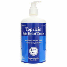Topricin Pain Relief Cream, 32 Oz, by Topical Biomedics