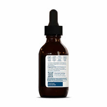 Dark amber glass bottle with black dropper cap and white label containing Trifal Drops liquid supplement.