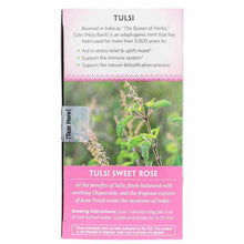 Tulsi Sweet Rose Organic Tea, by Organic India, image #4