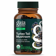 Turkey Tail Mushroom Immune & Liver Support, 40 Vegan Capsules, by Gaia Herbs