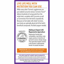 Turmeric Force, 30 Veg Capsules, by New Chapter, image #4