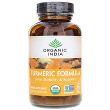 Turmeric Formula Certified Organic, 180 Veg Capsules, by Organic India