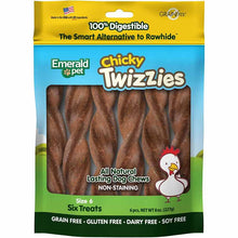 Twizzies Natural Dog Chews, Chicky, 6 Inches, by Emerald Pet