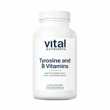 Tyrosine & B Vitamins, 100 Capsules, by Vital Nutrients