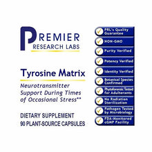 Tyrosine Matrix Neurotransmitter Support, by Premier Research Labs, image #2