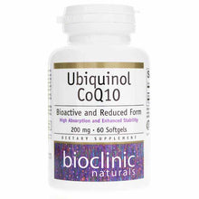 Ubiquinol CoQ10 200 Mg, by Bioclinic Naturals