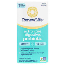 Ultimate Flora Probiotic 50 Billion Extra Care Formula, 90 Veg Capsules, by Renew Life